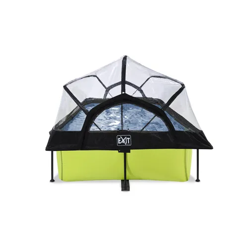 EXIT Lime pool 220x150x65cm with dome and...