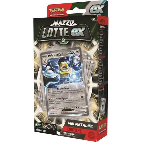 POKEMON MAZZI EX MELMETAL\HOUNDOMM (PK60424-I)
