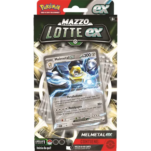 POKEMON MAZZI EX MELMETAL\HOUNDOMM (PK60424-I)