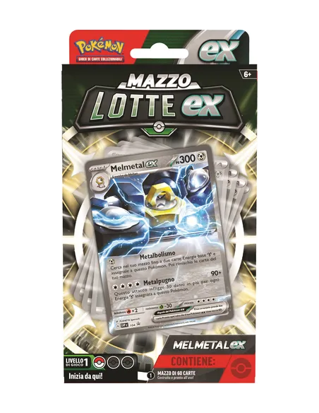 POKEMON MAZZI EX MELMETAL\HOUNDOMM (PK60424-I)