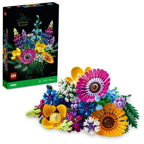 LEGO Botanicals 10313 Bouquet Fiori Selvatici...