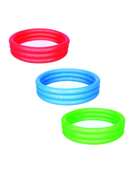PISCINA 3 ANELLI TINTA UNITA 183 X 33 (51027)