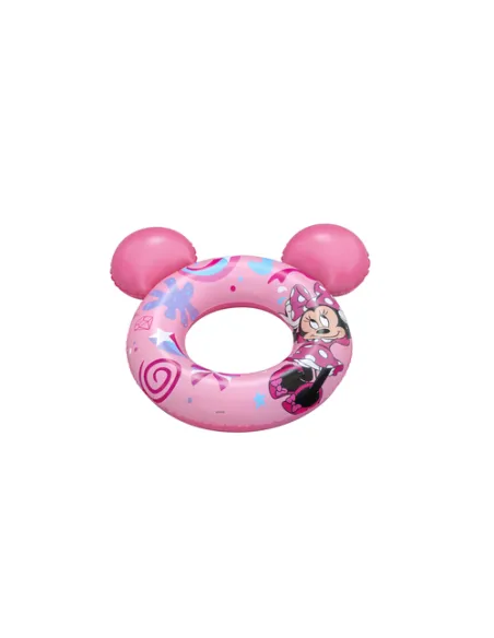 Bestway 9102N galleggiante da piscina e da spiaggia Rosa Immagine PVC Anello di nuoto