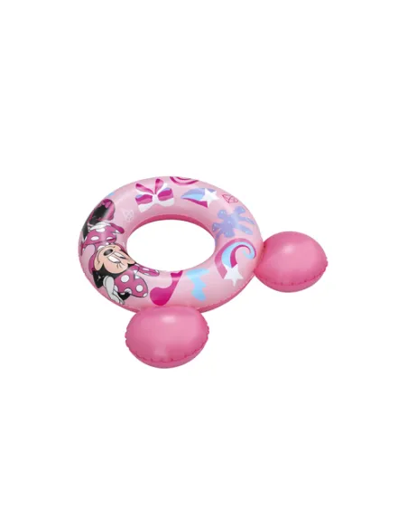 Bestway 9102N galleggiante da piscina e da spiaggia Rosa Immagine PVC Anello di nuoto