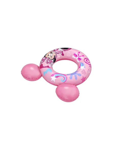 Bestway 9102N galleggiante da piscina e da spiaggia Rosa Immagine PVC Anello di nuoto