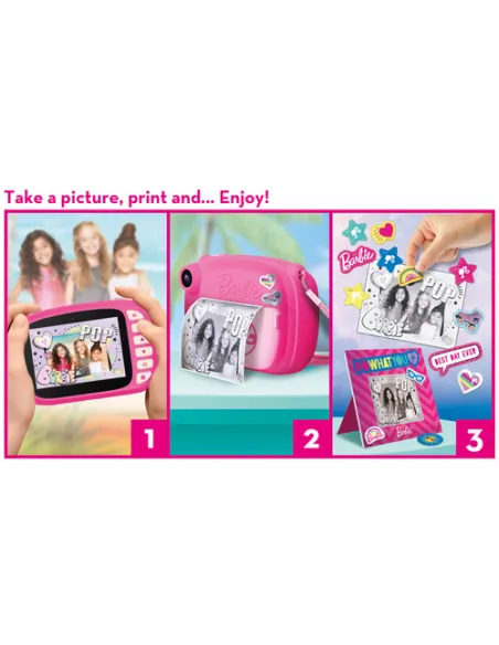 Lisciani Barbie Print Cam Hi-Tech Display 6