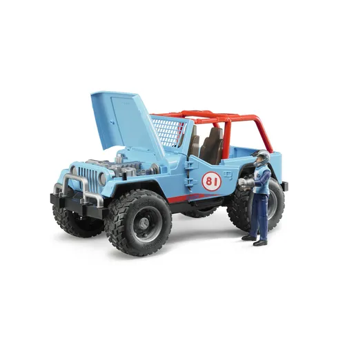 JEEP CROSS COUNTRY RACE BLU Con PILOTA (2541)