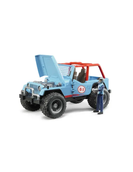 JEEP CROSS COUNTRY RACE BLU Con PILOTA (2541)