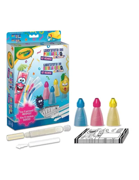 Crayola Set Ricarica Laboratorio dei Pennarelli Profumelli