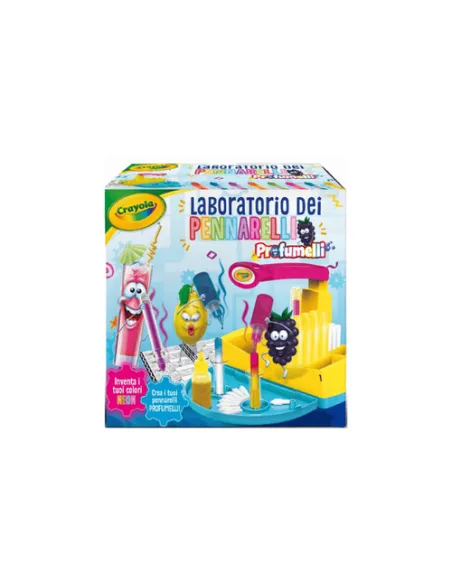 Crayola Laboratorio dei Pennarelli Profumelli Neon