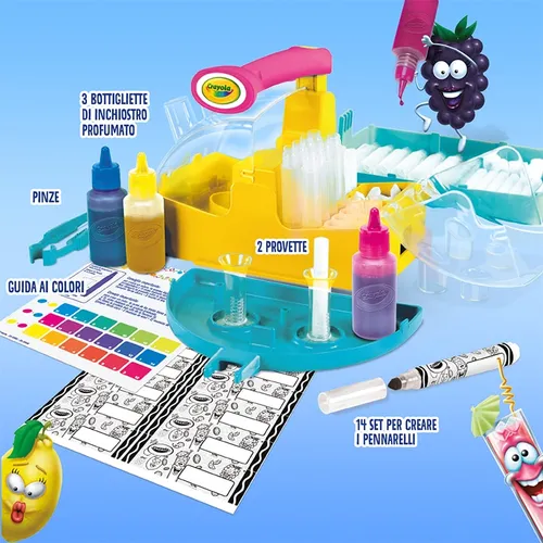 Crayola Laboratorio dei Pennarelli Profumelli Neon