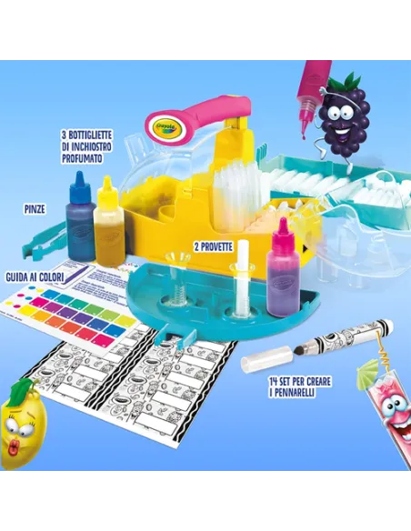 Crayola Laboratorio dei Pennarelli Profumelli Neon