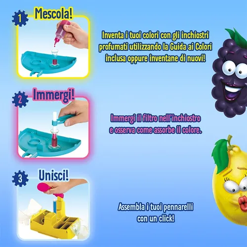 Crayola Laboratorio dei Pennarelli Profumelli Neon