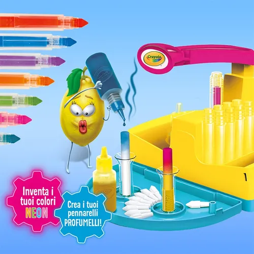 Crayola Laboratorio dei Pennarelli Profumelli Neon