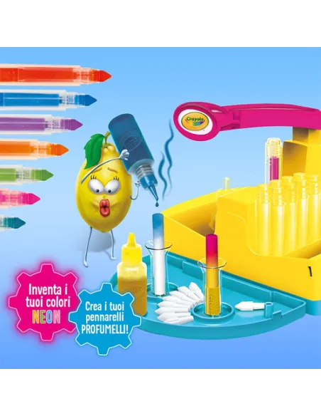 Crayola Laboratorio dei Pennarelli Profumelli Neon
