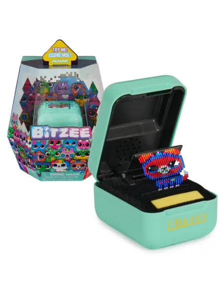Bitzee , Versione Verde, Cucciolo Digitale e Interattivo, Animale Elettronico Virtuale da Accudire e Crescere, Reagisce al Tuo T