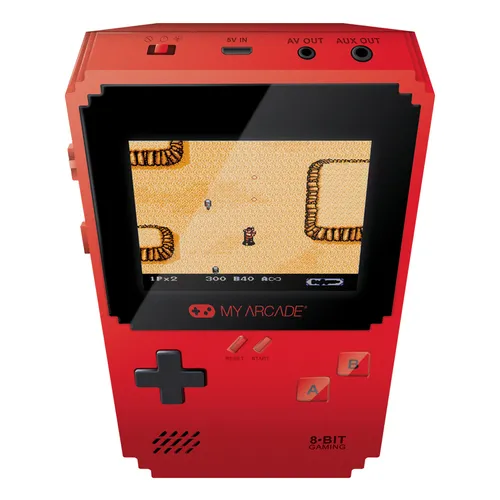 dreamGEAR PIXEL CLASSIC Rosso Gamepad Digitale
