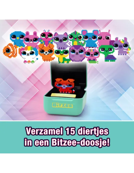 Bitzee , Versione Verde, Cucciolo Digitale e Interattivo, Animale Elettronico Virtuale da Accudire e Crescere, Reagisce al Tuo T