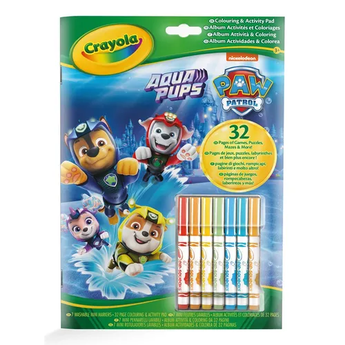Crayola Album Attività & Coloring Paw Patrol