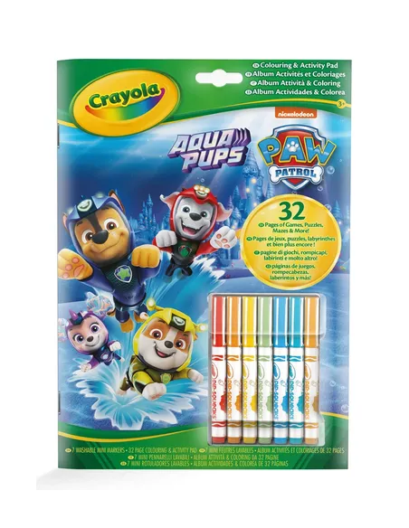 Crayola Album Attività & Coloring Paw Patrol