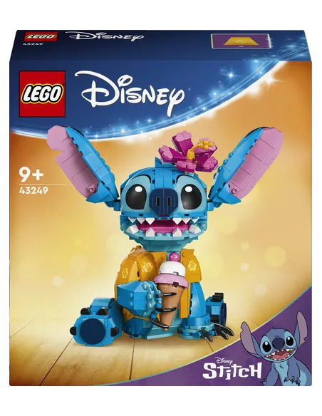LEGO Disney 43249 Stitch, Gioco per Bambini 9+, Personaggio da Costruire con Parti Mobili, Idea Regalo Divertente dal Film