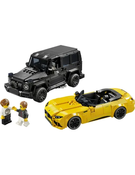 LEGO Speed Champions 76924 Mercedes-AMG G 63 e Mercedes-AMG SL 63, 2 Macchine Giocattolo da Costruire, Auto per Bambini 10+