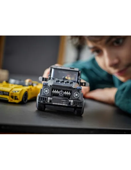 LEGO Speed Champions 76924 Mercedes-AMG G 63 e Mercedes-AMG SL 63, 2 Macchine Giocattolo da Costruire, Auto per Bambini 10+