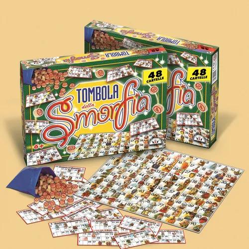TOMBOLA DELLA SMORFIA 48 CARTELLE (54)
