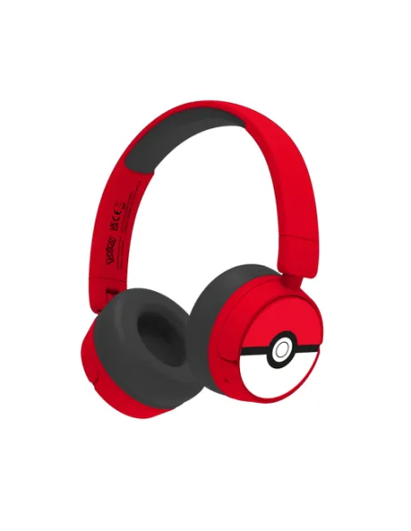 OTL Technologies Pokémon PK1000 cuffia e auricolare Con cavo e senza cavo A Padiglione Gaming USB tipo-C Bluetooth Rosso, Bianc