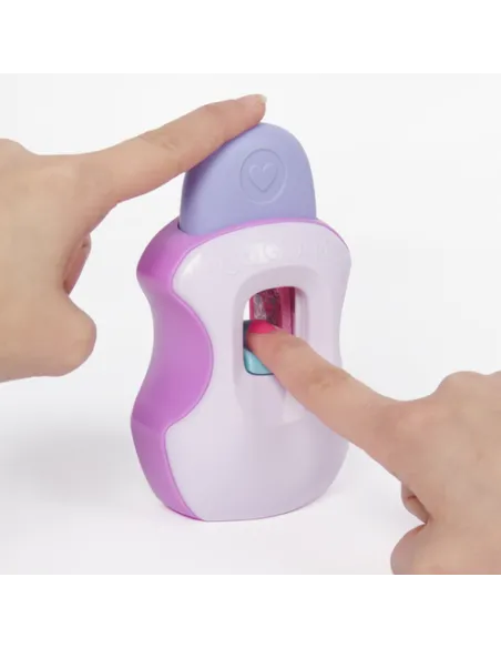 Cool Maker , GO GLAM, Macchina Decora Unghie, Decora 200 Unghie con 4 Motivi, 2 Applicatori di Smalto e Maschera per Unghie. Gio