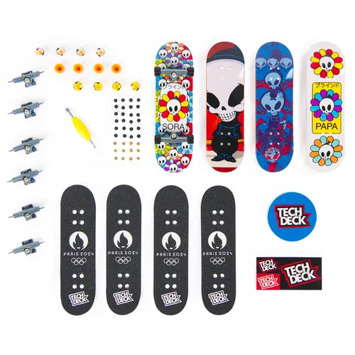 Tech Deck , Giochi Olimpici Parigi 2024, set da...