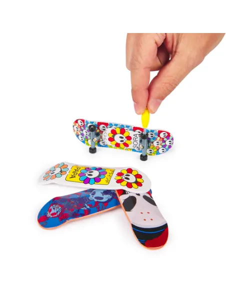 Tech Deck , Giochi Olimpici Parigi 2024, set da 4 fingerboard Ultra DLX, mini skateboard da collezione personalizzabili, giocatt