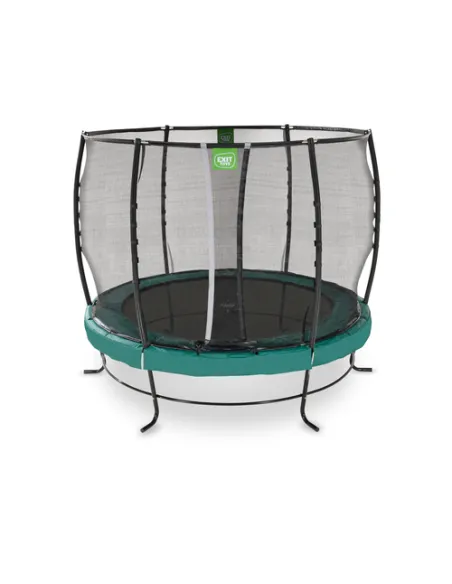 EXIT Lotus Premium Esterno Rotondo Molla elicoidale Trampolino fuori terra