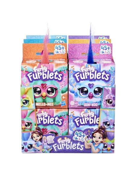 Furby Furblets, giocattoli di peluche interattivi assortiti