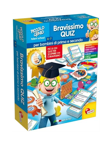 Lisciani Piccolo genio bravissimo quiz