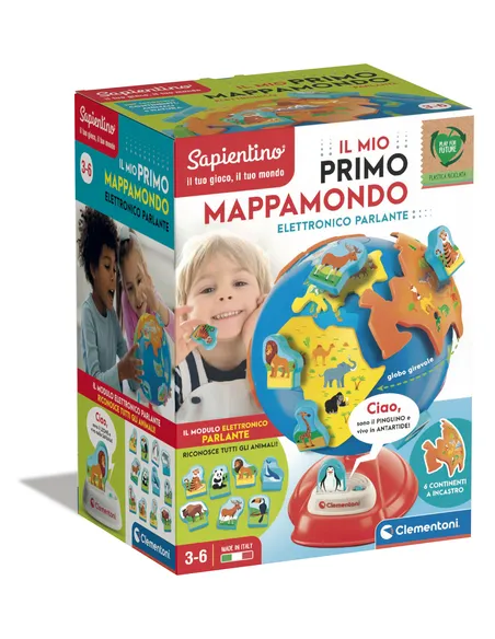 Clementoni Sapientino Il Mio Primo Mappamondo
