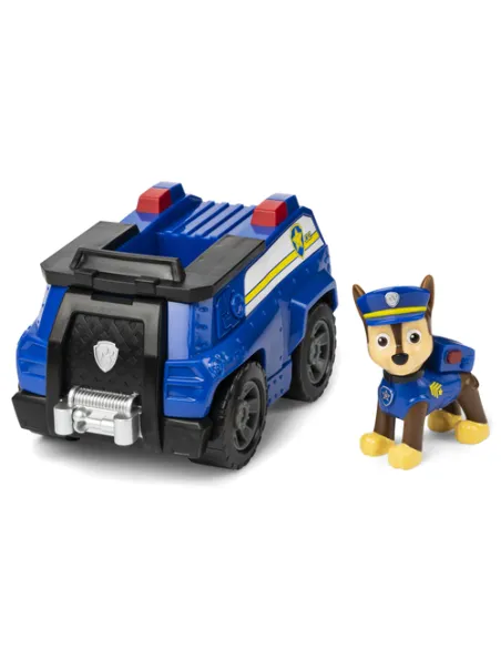 PAW Patrol | Veicolo della polizia di Chase | Veicolo e personaggio di Chase | Giochi per bambini dai 3 anni in su