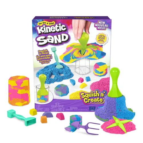 Kinetic Sand , Set Gioco Squish N’ Create,...