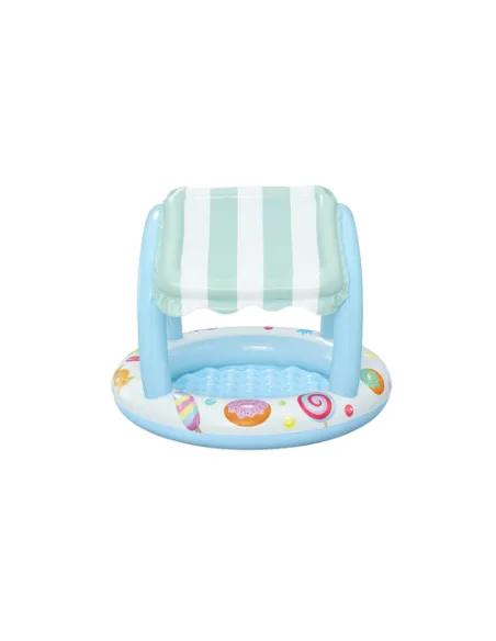 Bestway 52638 galleggiante per nuoto da bambini Cloruro di polivinile (PVC) Blu, Bianco Vaschetta per bambini