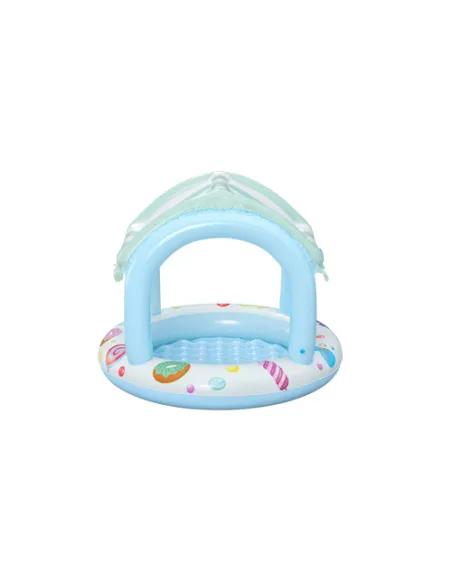 Bestway 52638 galleggiante per nuoto da bambini Cloruro di polivinile (PVC) Blu, Bianco Vaschetta per bambini