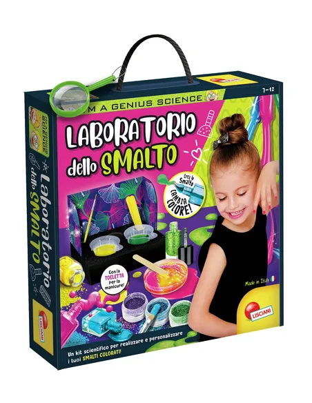 Lisciani I'm A Genius Laboratorio Dello Smalto