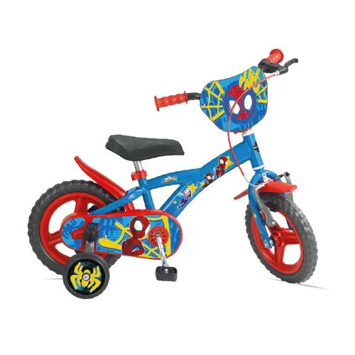 Huffy Bicicletta con rotelle Marvel Spidey 12"