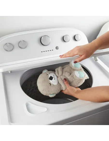 Fisher-Price Lontra Soffice Relax, Giocattolo con Vibrazioni Calmanti e Musica
