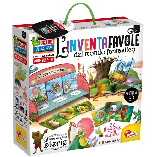 Lisciani Montessori L'Inventafavole Del Mondo...