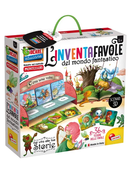 Lisciani Montessori L'Inventafavole Del Mondo Fantastico