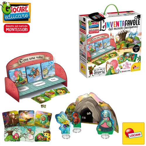 Lisciani Montessori L'Inventafavole Del Mondo...