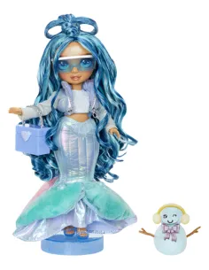 Rainbow High Winter Wonderland Doll- Skyler (Blue)