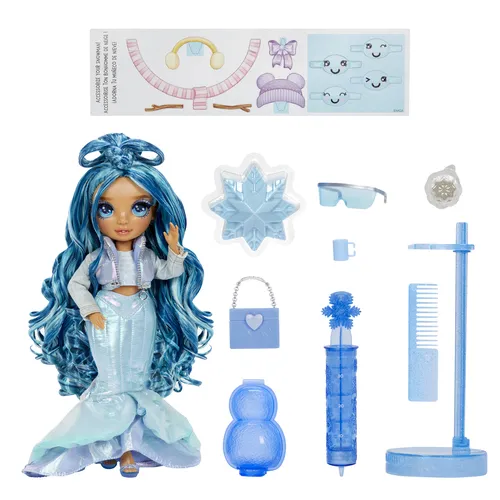 Rainbow High Winter Wonderland Doll- Skyler (Blue)