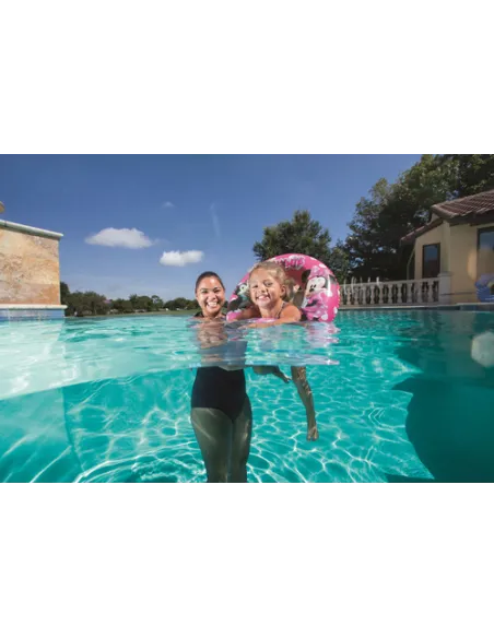 Bestway 91040 galleggiante da piscina e da spiaggia Rosa Vinile Salvagente