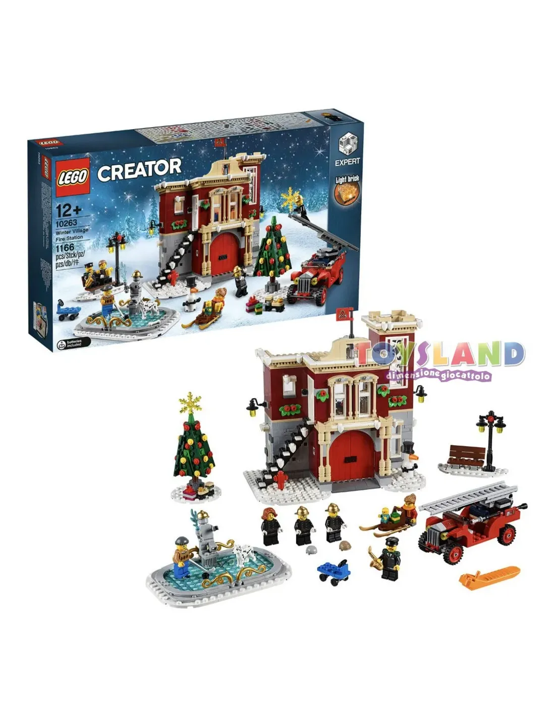 Lego Natale.Caserma Invernale Dei Pompieri Lego Creator Expert Un Bel Set Per Ampliare Il Tuo Villaggio Di Natale Lego Toysland